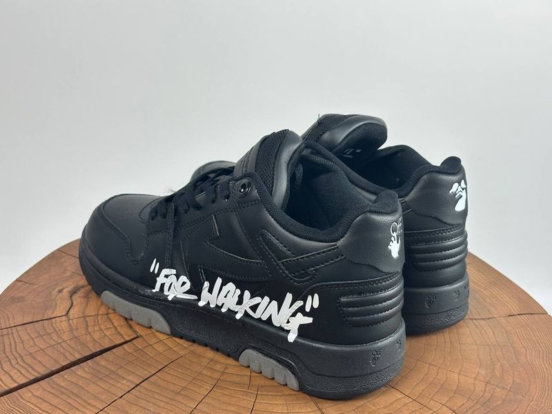 Кросівки Off-White "For Walk" Black 0576 0576 фото