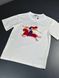 Футболка Burberry White Red 1722 1722 фото 1