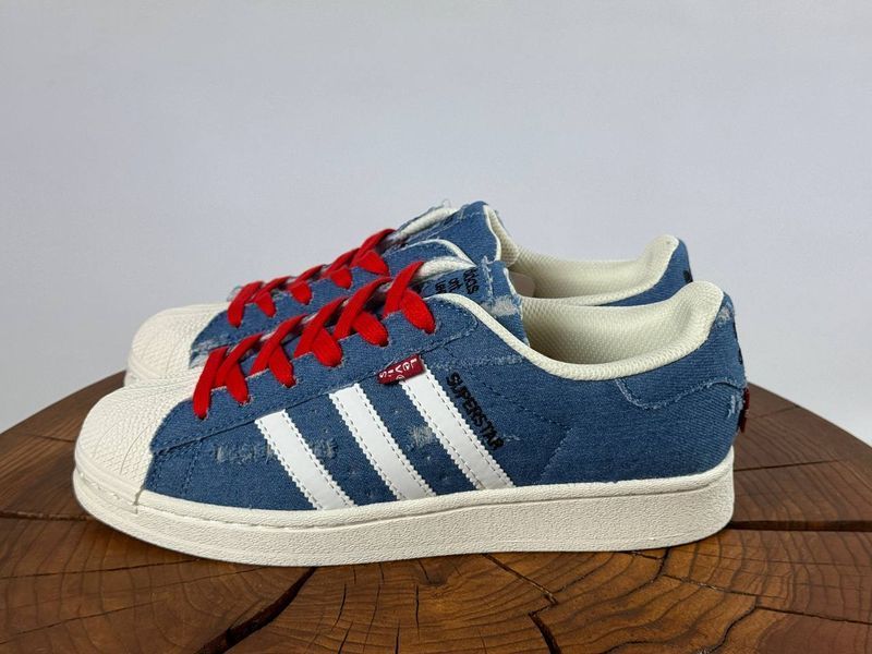 Кросівки Adidas SUPERSTAR Jeans Levis 0304 0304 фото