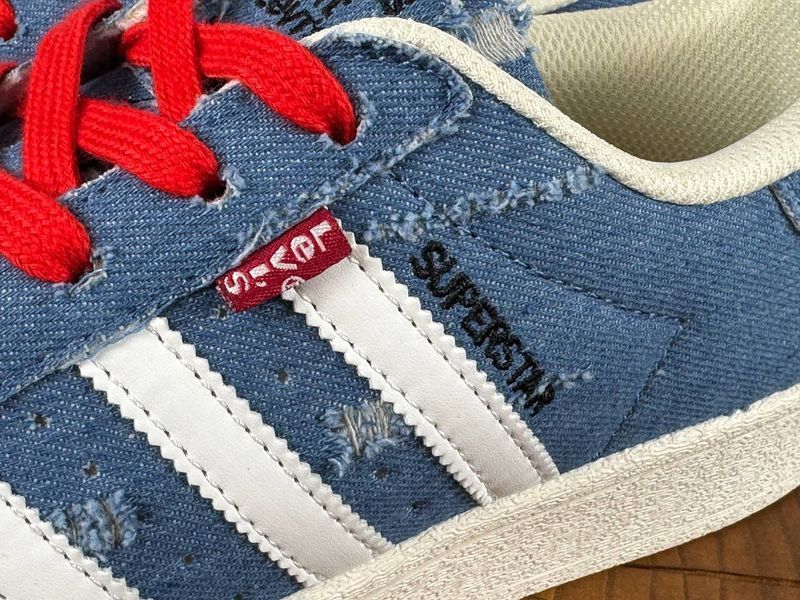 Кросівки Adidas SUPERSTAR Jeans Levis 0304 0304 фото