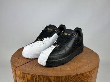 Кросівки Nike Air Force Black White 1059 1059 фото