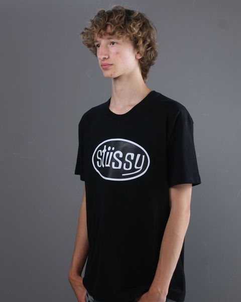 Футболка Stussy ! Black 0818 0818 фото