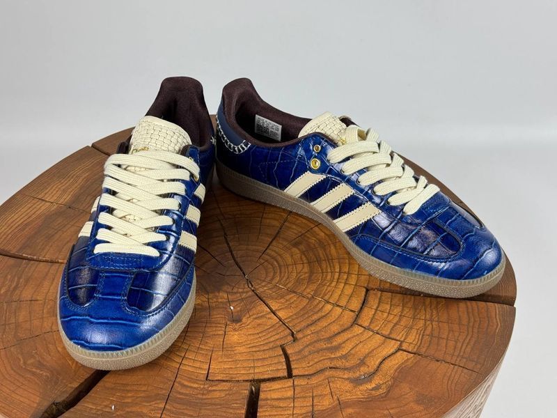 Кросівки Adidas Samba Wales & Bonnes сині 0594 0594 фото