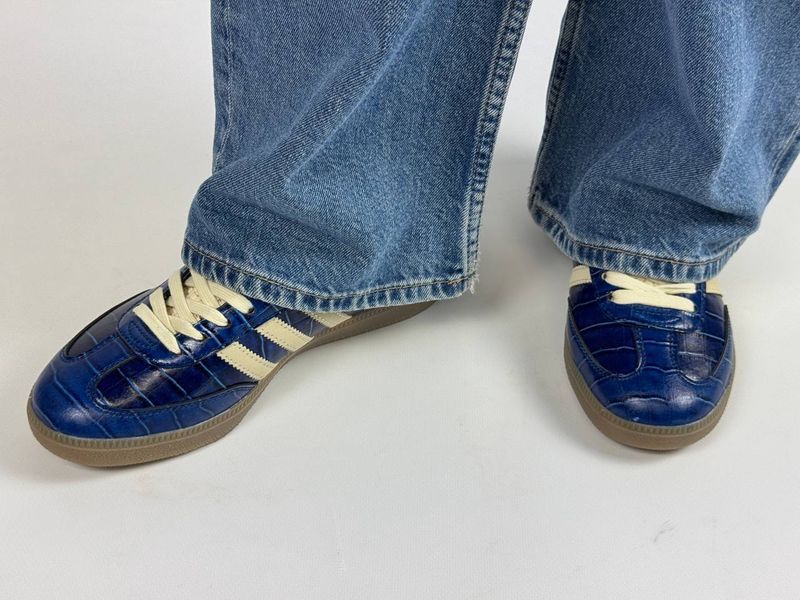 Кросівки Adidas Samba Wales & Bonnes сині 0594 0594 фото