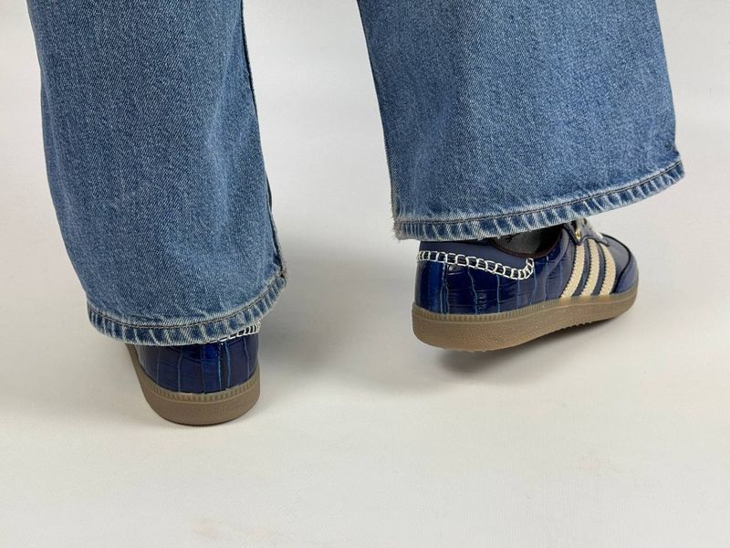 Кросівки Adidas Samba Wales & Bonnes сині 0594 0594 фото