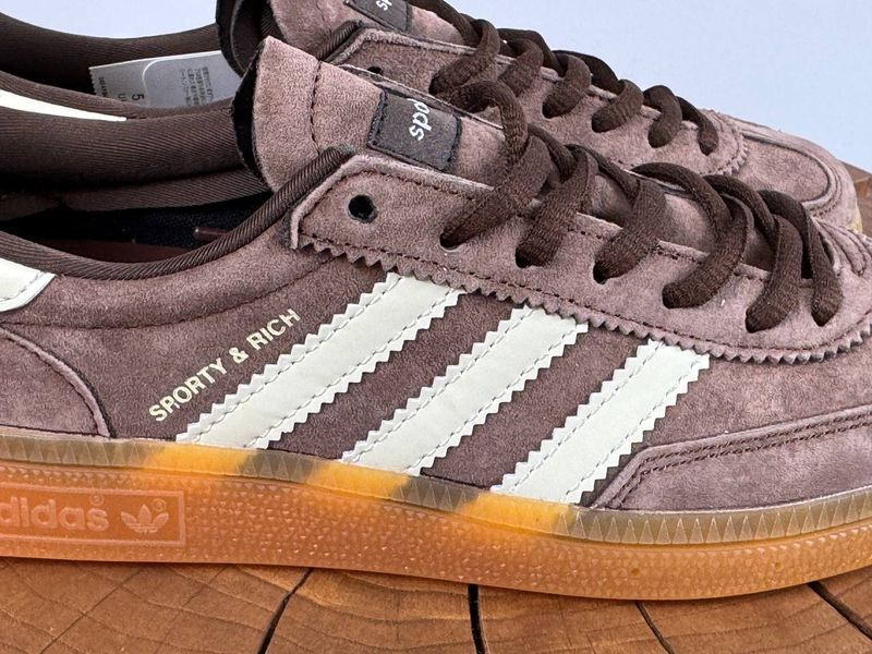 Кросівки Adidas Spezial Sport&Rich Brown 0862 0862 фото