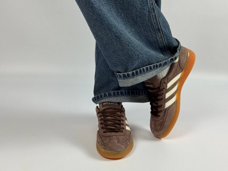 Кросівки Adidas Spezial Sport&Rich Brown 0862 0862 фото