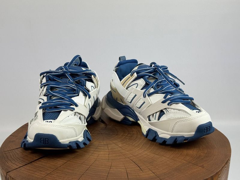 Кросівки Balenciaga Track Beige Blue 1485 1485 фото