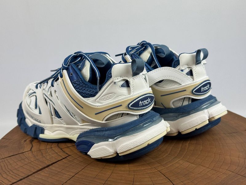 Кросівки Balenciaga Track Beige Blue 1485 1485 фото