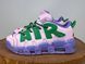 Кросівки Nike Air More Uptempo Purple/green 0028 0028 фото 3