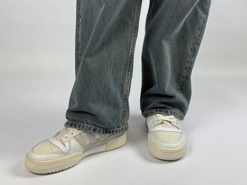 Кросівки Adidas FORUM 84 LOW White Beige 0160 0160 фото