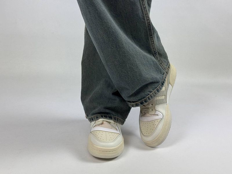 Кросівки Adidas FORUM 84 LOW White Beige 0160 0160 фото