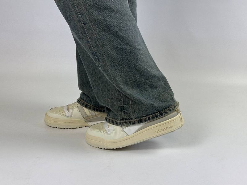 Кросівки Adidas FORUM 84 LOW White Beige 0160 0160 фото