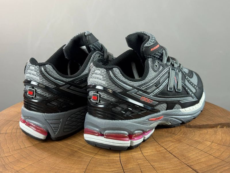 Кросівки New Balance 1906 U Black Grey Red 1477 1477 фото