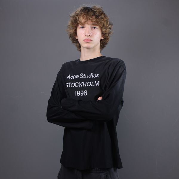 Лонгслів Acne Studios Black 1152 1152 фото