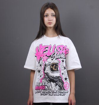 Футболка Hellstar White/Pink 0948 0948 фото