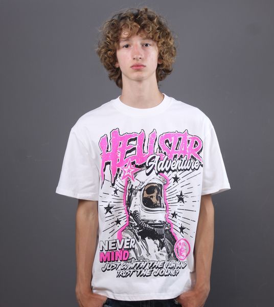 Футболка Hellstar White/Pink 0948 0948 фото