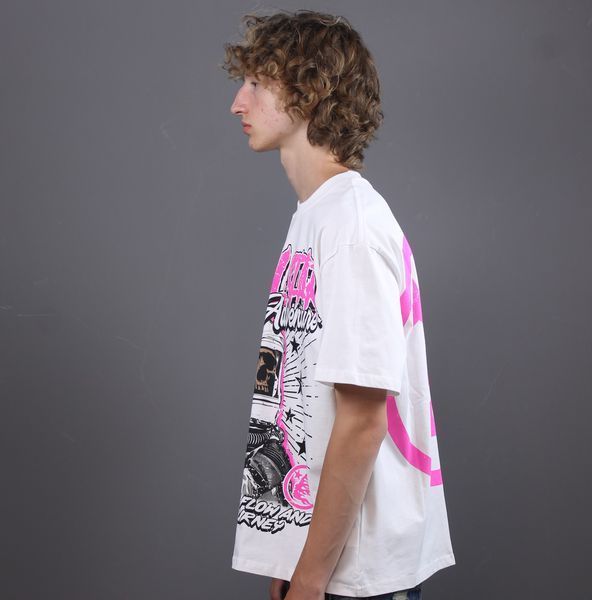 Футболка Hellstar White/Pink 0948 0948 фото