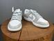 Кросівки Nike Dunk White Grey 0750 0750 фото 3