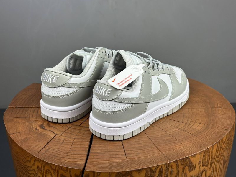 Кросівки Nike Dunk White Grey 0750 0750 фото