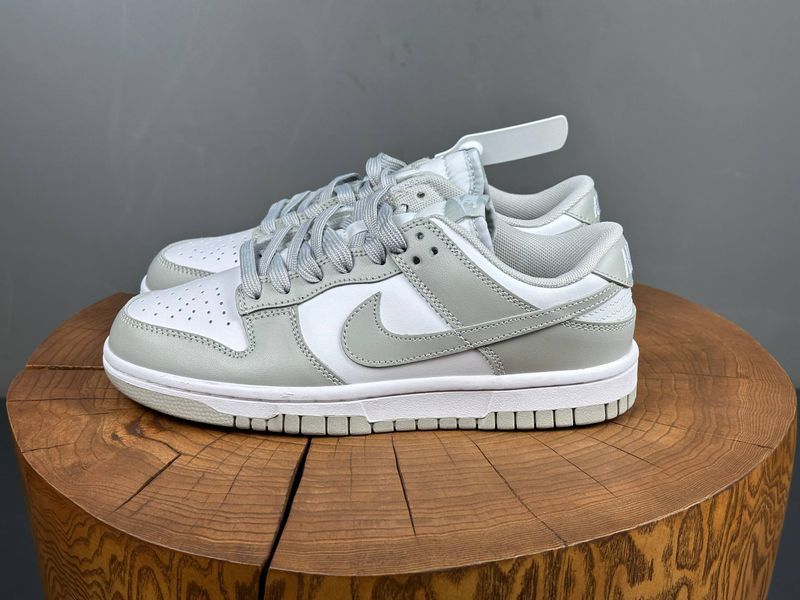 Кросівки Nike Dunk White Grey 0750 0750 фото