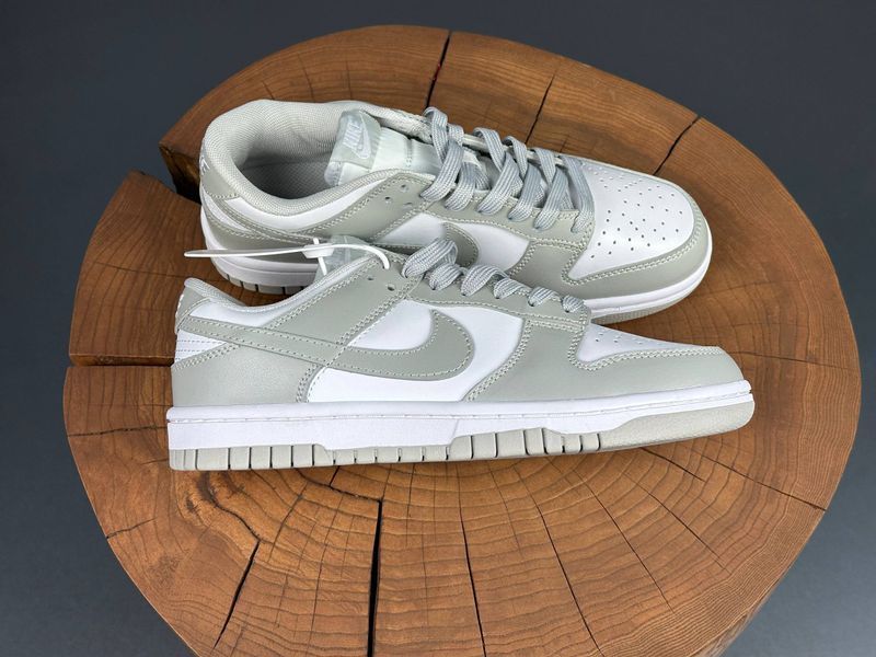Кросівки Nike Dunk White Grey 0750 0750 фото