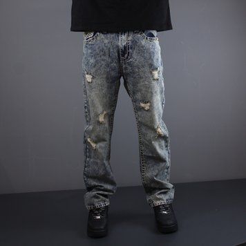 Джинси True Religion рвані сині 1092 1092 фото