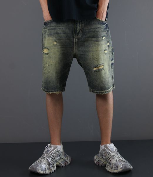 Шорти Jeans рвані сині 1036 1036 фото