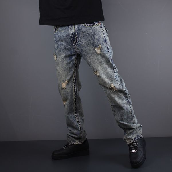 Джинси True Religion рвані сині 1092 1092 фото