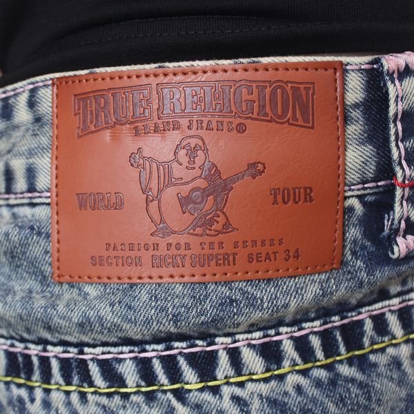 Джинси True Religion рвані сині 1092 1092 фото