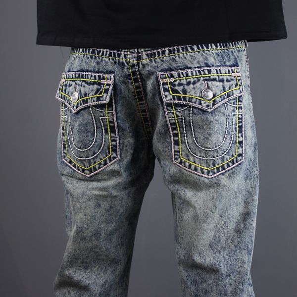 Джинси True Religion рвані сині 1092 1092 фото