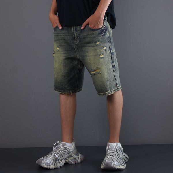 Шорти Jeans рвані сині 1036 1036 фото