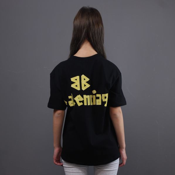 Футболка Balenciaga чорна 0691 0691 фото
