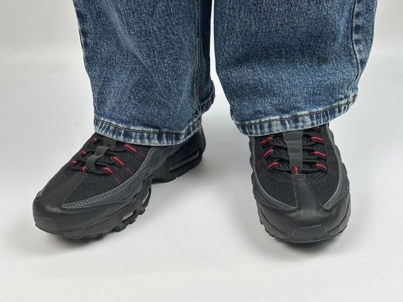 Кросівки Nike Air Max 95 Black/Red 0336 0336 фото
