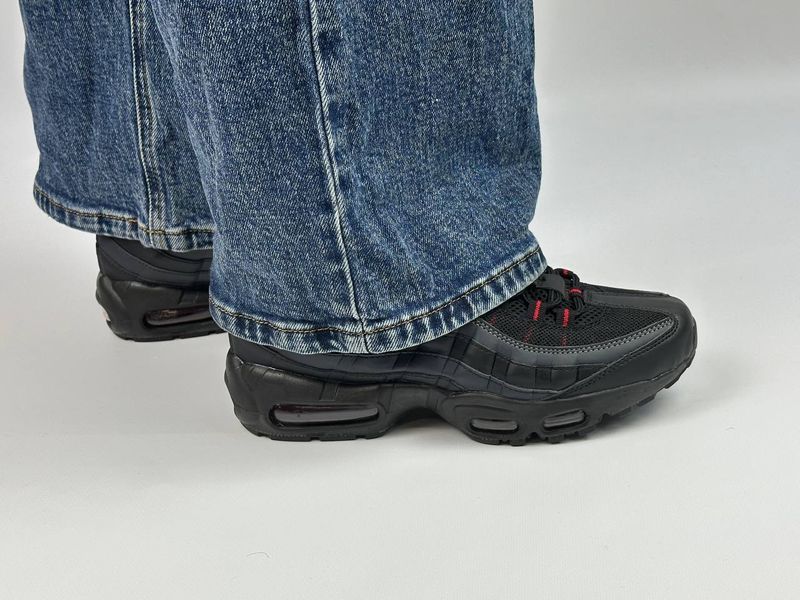 Кросівки Nike Air Max 95 Black/Red 0336 0336 фото