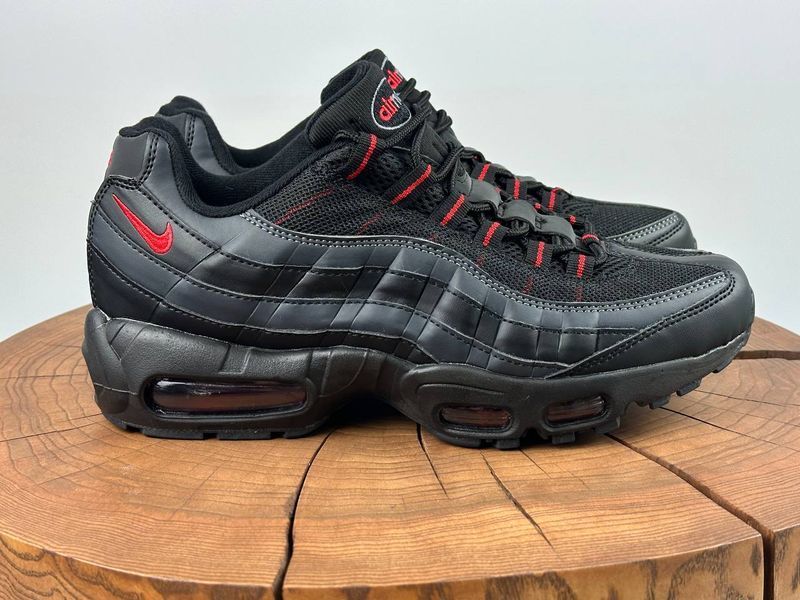 Кросівки Nike Air Max 95 Black/Red 0336 0336 фото
