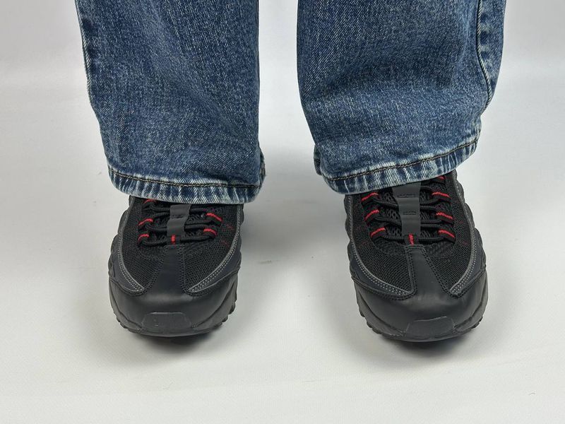 Кросівки Nike Air Max 95 Black/Red 0336 0336 фото