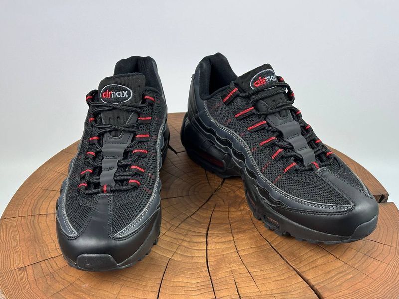 Кросівки Nike Air Max 95 Black/Red 0336 0336 фото