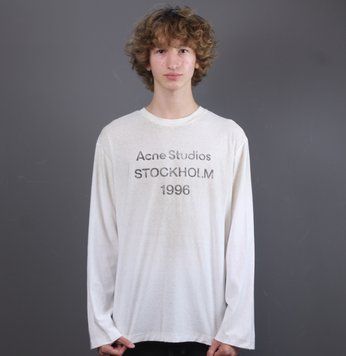 Лонгслів Acne Studios White 1151 1151 фото