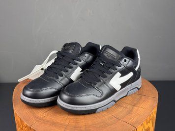 Кросівки Off-White Out of Office Black White 0225 0225 фото
