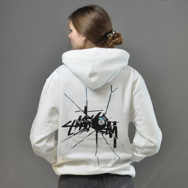 Худі Stussy білий 0261 0261 фото