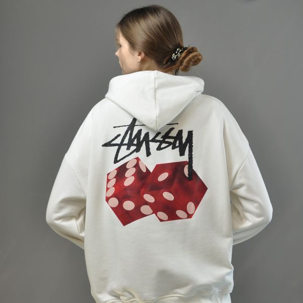 Худі Stussy білий 0261 0261 фото