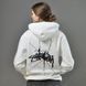 Худі Stussy білий 0261 0261 фото 4