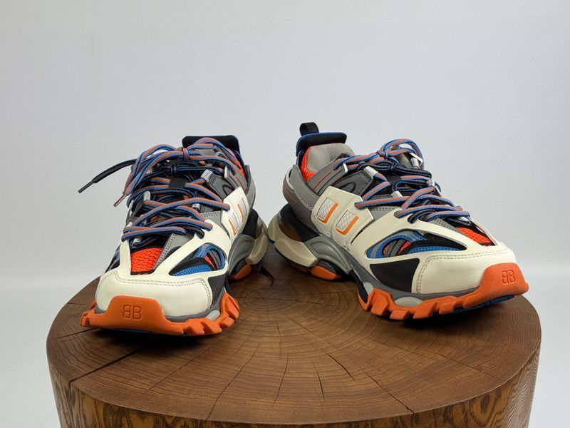 Кросівки Balenciaga Track white blue orange 1099 1099 фото