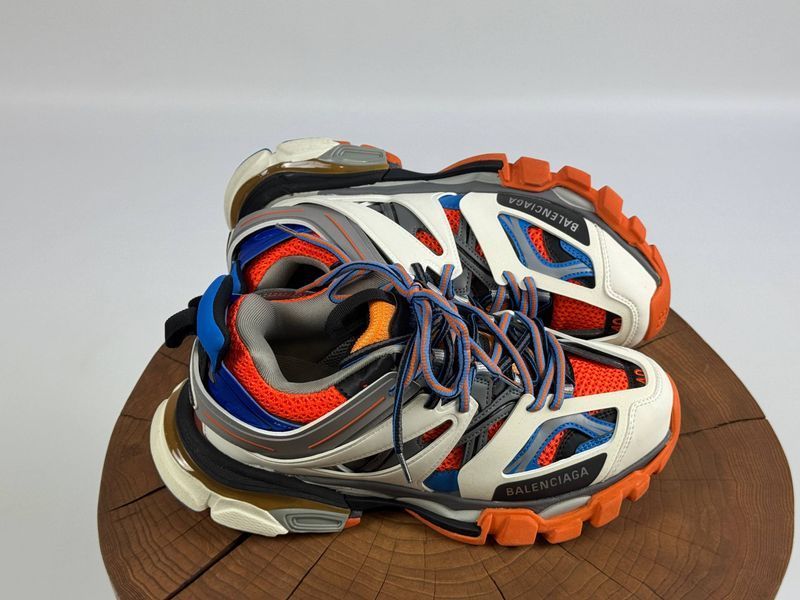 Кросівки Balenciaga Track white blue orange 1099 1099 фото